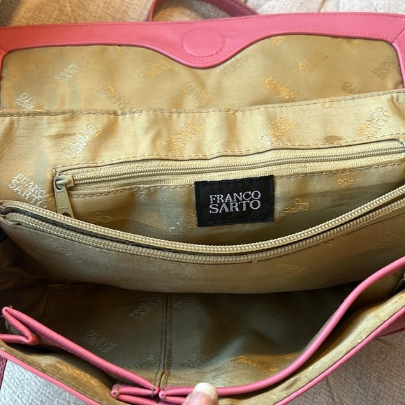 Franco Sarto Pink Handbag - Picture 6 of 8